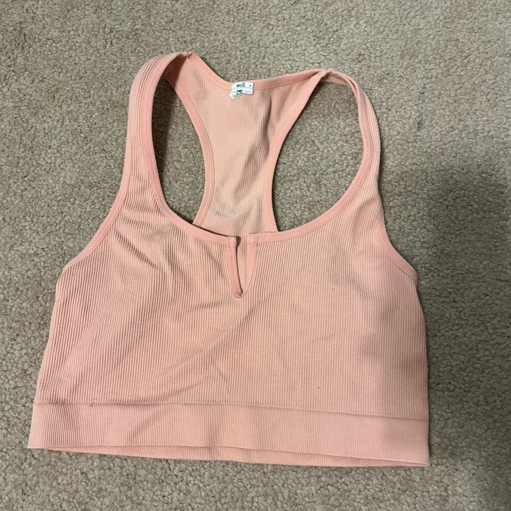 Pink tank top
